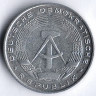 Монета 10 пфеннигов. 1973 год, ГДР.