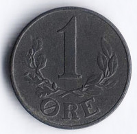 Монета 1 эре. 1941 год, Дания. N;S.
