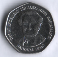 Монета 1 доллар. 2005 год, Ямайка.