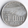 Монета 5000 рейсов. 1936 год, Бразилия.