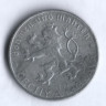 Монета 50 геллеров. 1942 год, Богемия и Моравия.