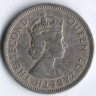 Монета 50 центов. 1955 год, Британские Карибские Территории.