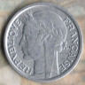 Монета 1 франк. 1946(B) год, Франция.