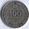 Монета 100 франков. 1997 год, Западно-Африканские Штаты.