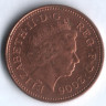 Монета 1 пенни. 2006 год, Великобритания.