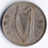 Монета 6 пенсов. 1942 год, Ирландия.