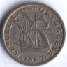 Монета 2,5 эскудо. 1967 год, Португалия.
