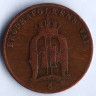 Монета 2 эре. 1883 год, Швеция.