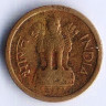 Монета 1 пайс. 1964(C) год, Индия.