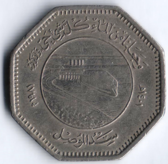 Монета 250 филсов. 1981 год, Ирак. FAO.