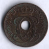 Монета 2 эре. 1936 год, Дания. N;GJ.
