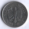 Монета 1 марка. 1972 год (J), ФРГ.
