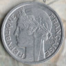 Монета 2 франка. 1945 год, Франция.