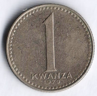 Монета 1 кванза. 1979 год, Ангола.
