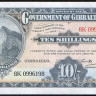 Банкнота 10 шиллингов (50 пенсов). 2018 год, Гибралтар.