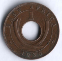 Монета 1 цент. 1930 год, Британская Восточная Африка.