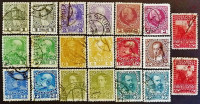 Набор почтовых марок (20 шт.). "Императоры Австрийской империи". 1908-1913 год, Австрия.