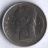 Монета 1 франк. 1968 год, Бельгия (Belgie).