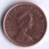 Монета 1 пенни. 1998 год, Фолклендские острова.