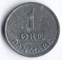 Монета 1 эре. 1968(C;S) год, Дания.