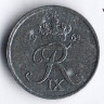 Монета 1 эре. 1968(C;S) год, Дания.