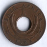 Монета 1 цент. 1952 год, Британская Восточная Африка.