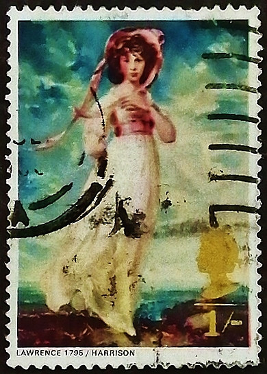 Почтовая марка. «Пинки» - сэр Томас Лоуренс. 1968 год, Великобритания.