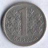 1 марка. 1967 год, Финляндия.