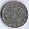1 марка. 1967 год, Финляндия.