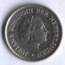 Монета 25 центов. 1978 год, Нидерланды.