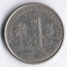 Монета 25 сентесимо. 2003 год, Панама. Панама-Вьехо.
