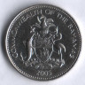 Монета 5 центов. 2005 год, Багамские острова.