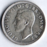 Монета 1 шиллинг. 1946 год, Великобритания (Лев Англии).