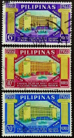 Набор почтовых марок (3 шт.). "Почтовый сберегательный банк". 1966 год, Филиппины.