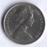 Монета 5 центов. 1976 год, Австралия.
