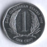 Монета 1 цент. 2008 год, Восточно-Карибские государства.