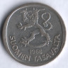 1 марка. 1968 год, Финляндия.