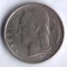 Монета 1 франк. 1971 год, Бельгия (Belgique).