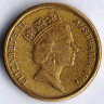 Монета 2 доллара. 1992 год, Австралия.