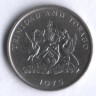 10 центов. 1975 год, Тринидад и Тобаго (колония Великобритании).