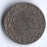 Монета 1/10 кирша. 1913 год, Египет.