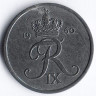 Монета 2 эре. 1960(C;S) год, Дания.