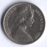 Монета 5 центов. 1977 год, Австралия.