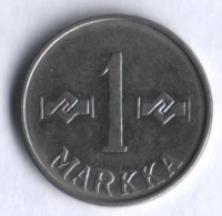 1 марка. 1962 год, Финляндия.