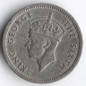 Монета 3 пенса. 1948 год, Южная Родезия.