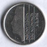Монета 25 центов. 1996 год, Нидерланды.
