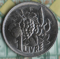Монета 1 ливр. 1968 год, Ливан. FAO.