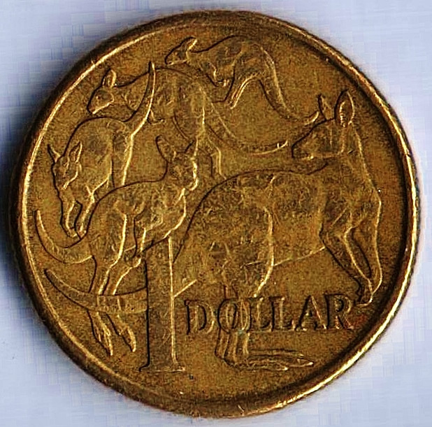 Монета 1 доллар. 2009 год, Австралия.