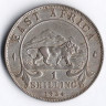 Монета 1 шиллинг. 1924 год, Британская Восточная Африка.