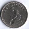 Монета 1 франк. 1930 год, Бельгия (Belgique).